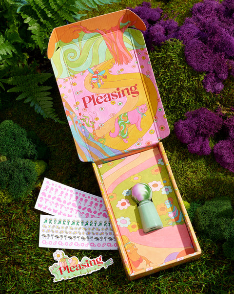 the sprouting polish packaging